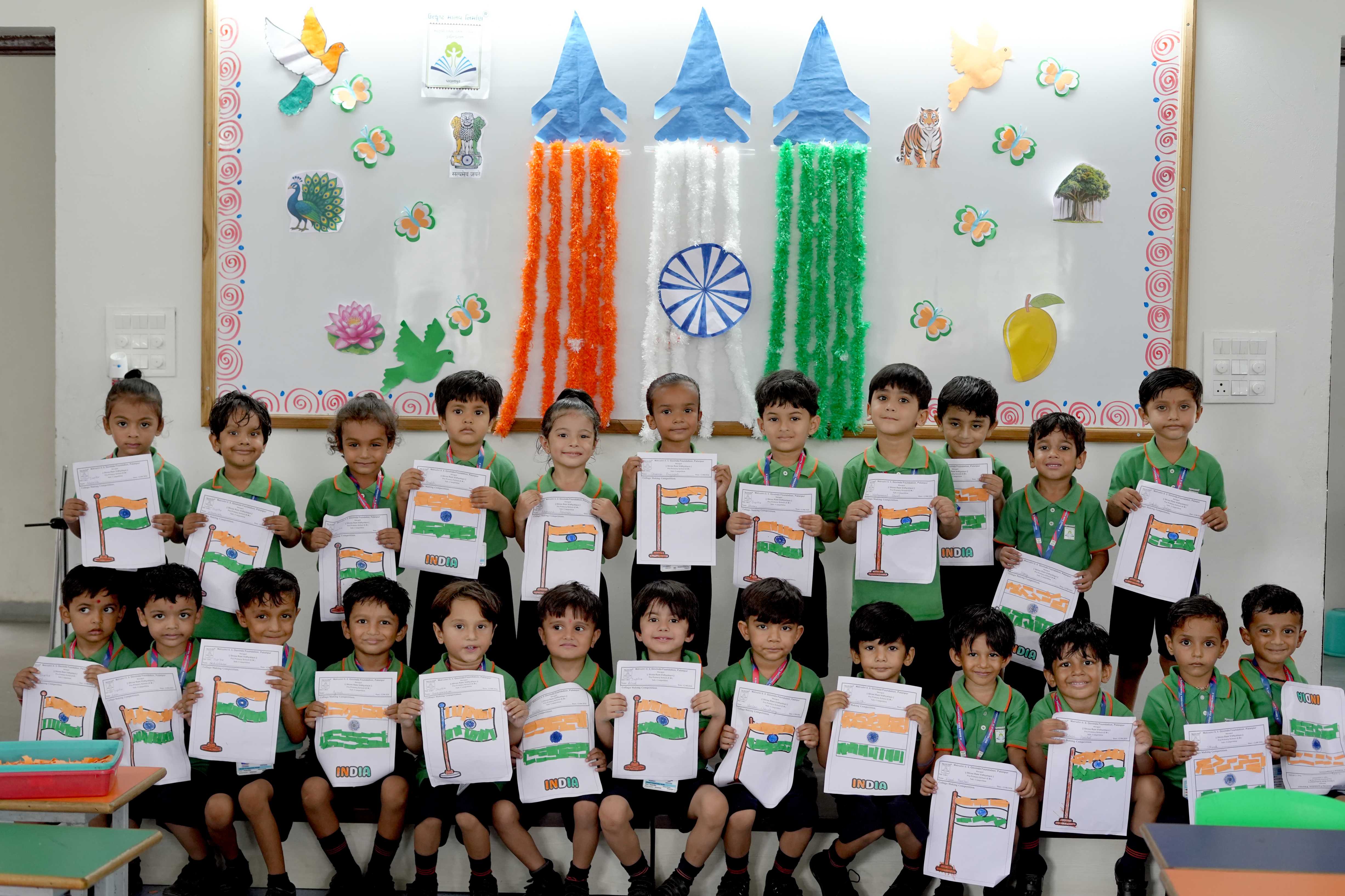  Independence Day Celebration 2026  | Shree Ram Vidhyalaya – Pre-Primary English Medium